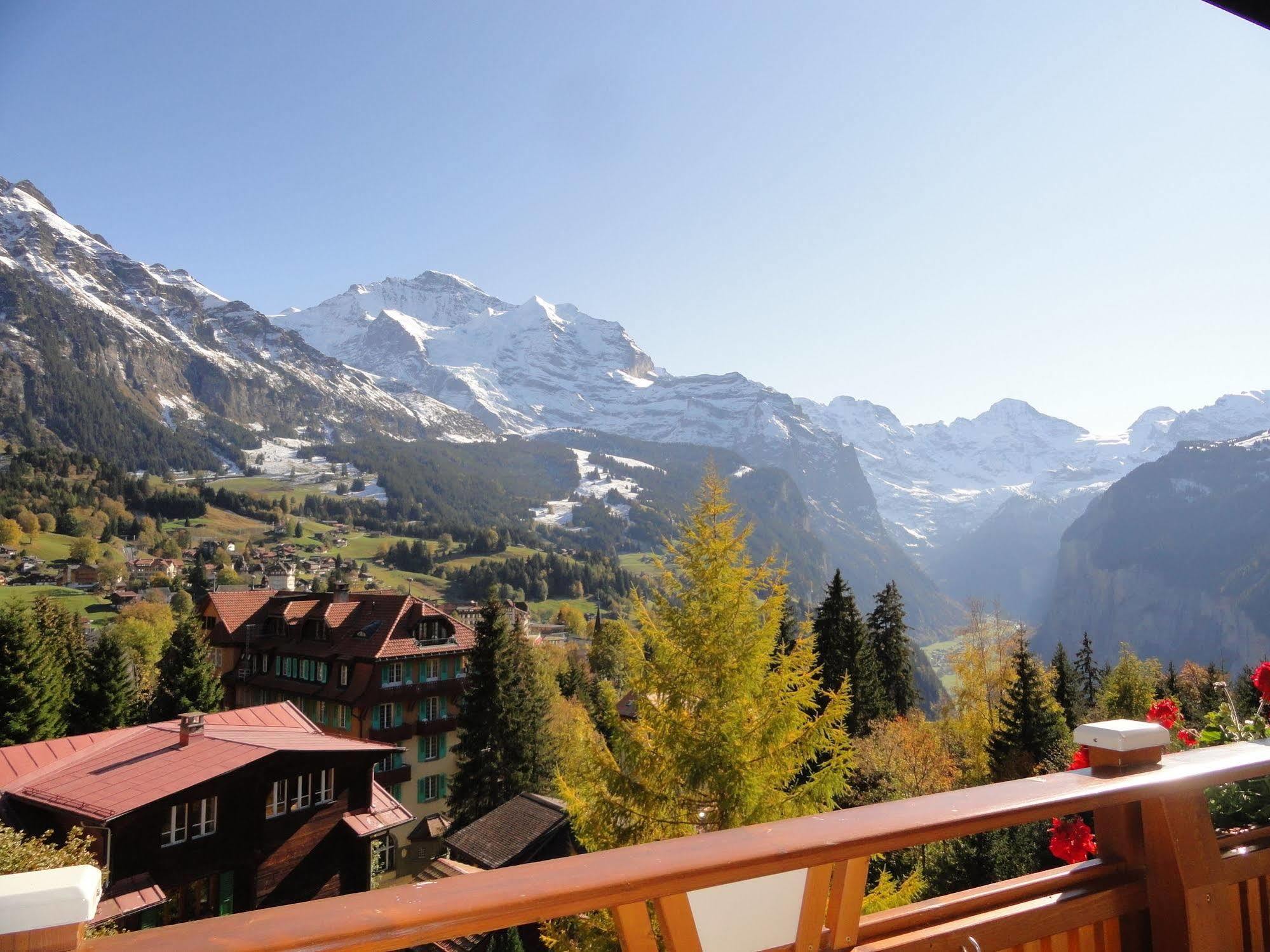 Hotel Alpenruhe - Vintage Design Hotel Wengen Exterior photo